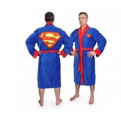 Super man bath robe
