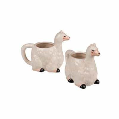 A nice mug shaped as a lama is a fun gift to give a 15-year-old friend