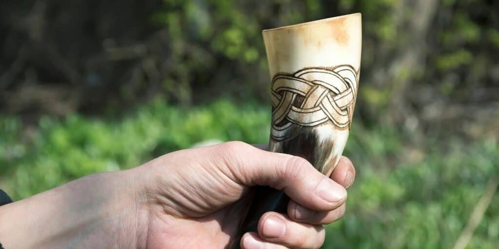 A Viking drinking horn is one of the anything but a cup ideas