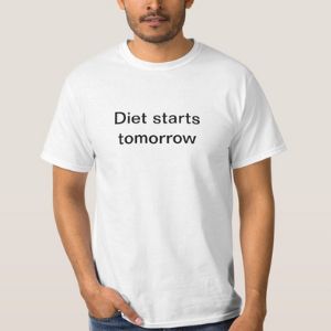 Diet starts tomorrow white lies ideas for the food lover