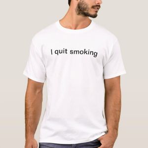 I quit smoking white lie party ideas
